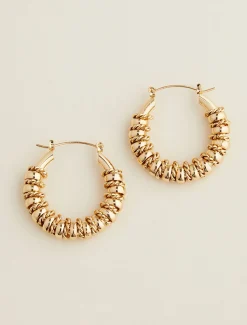 Chunky Ring Hoop Earring