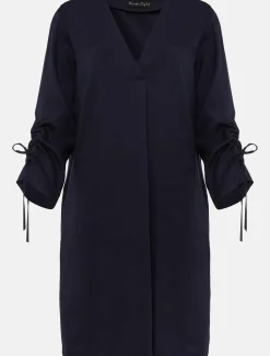 Cieara Tie Detail Sleeve Tunic Dress