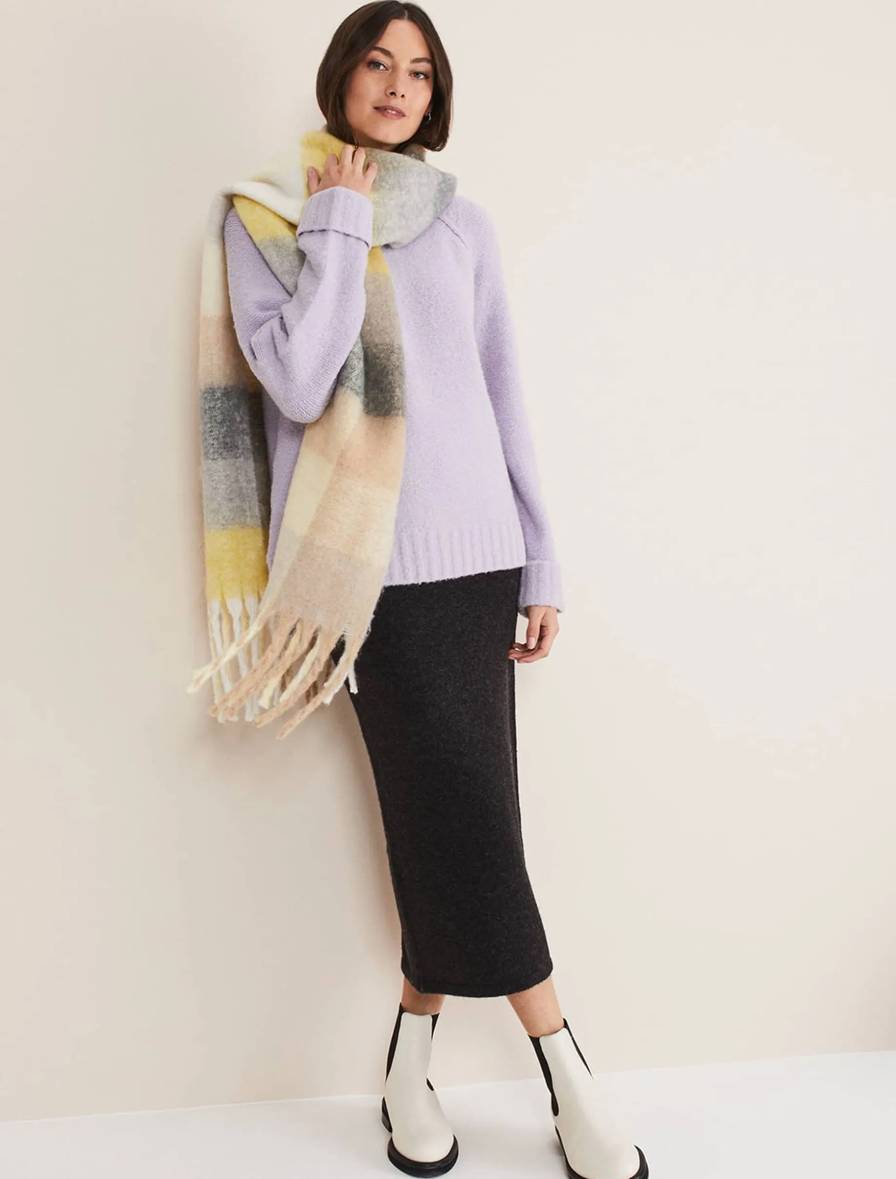 Cindy Cosy Co-Ord Knit Skirt
