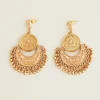 Circle Drop Earrings