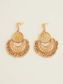 Circle Drop Earrings
