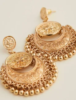 Circle Drop Earrings