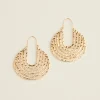 Circle Drop Earrings