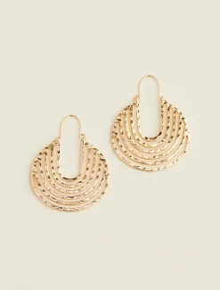 Circle Drop Earrings
