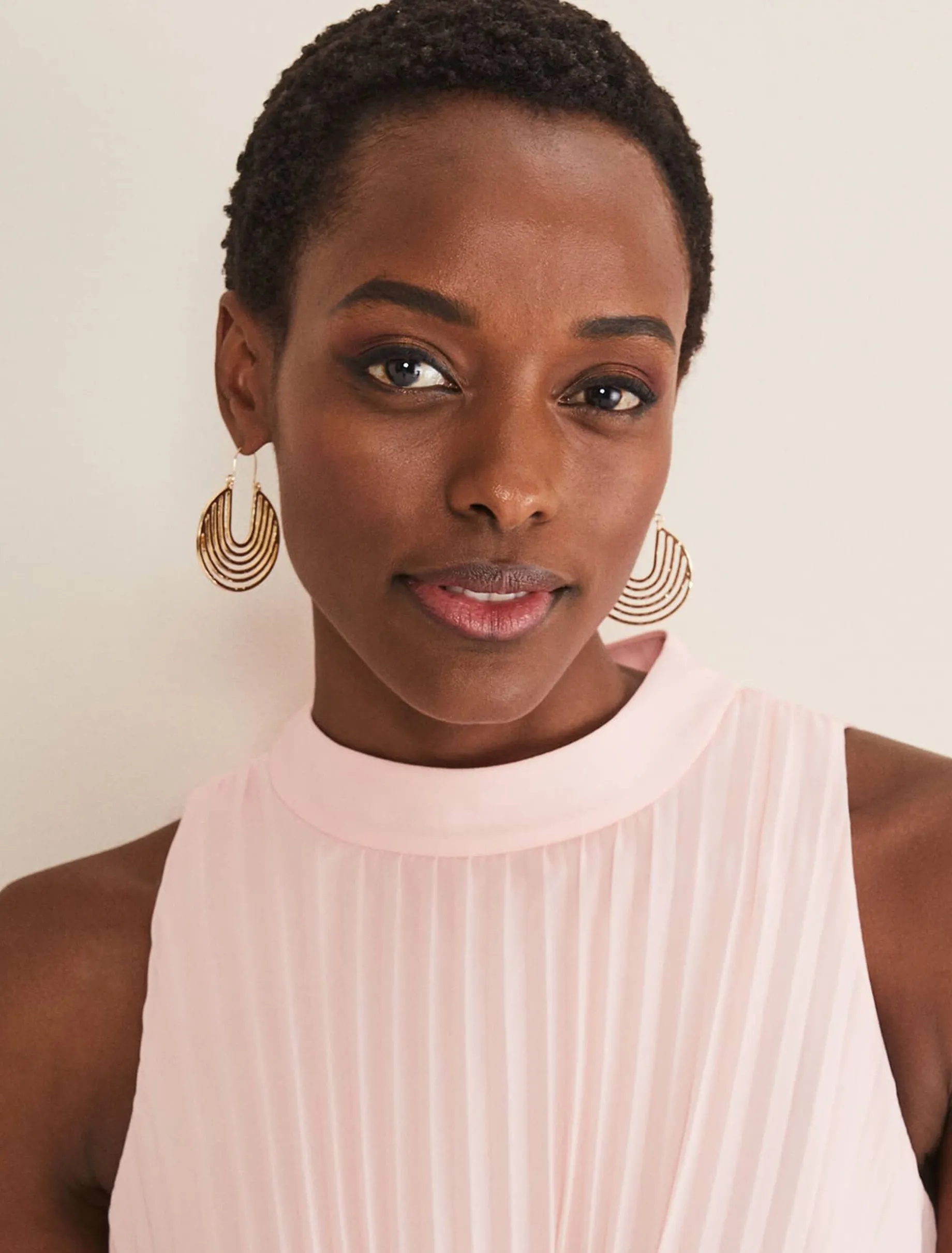 Circle Drop Earrings