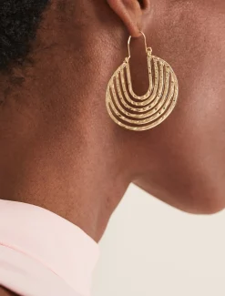 Circle Drop Earrings
