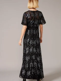 Clarabelle Sequin Embelished Maxi Dress