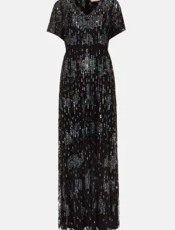Clarabelle Sequin Embelished Maxi Dress