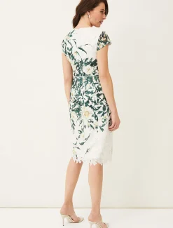 Claudine Floral Lace Dress