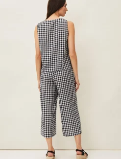 Clea Gingham Culottes