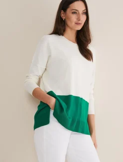 Cleo Colour Block Knit