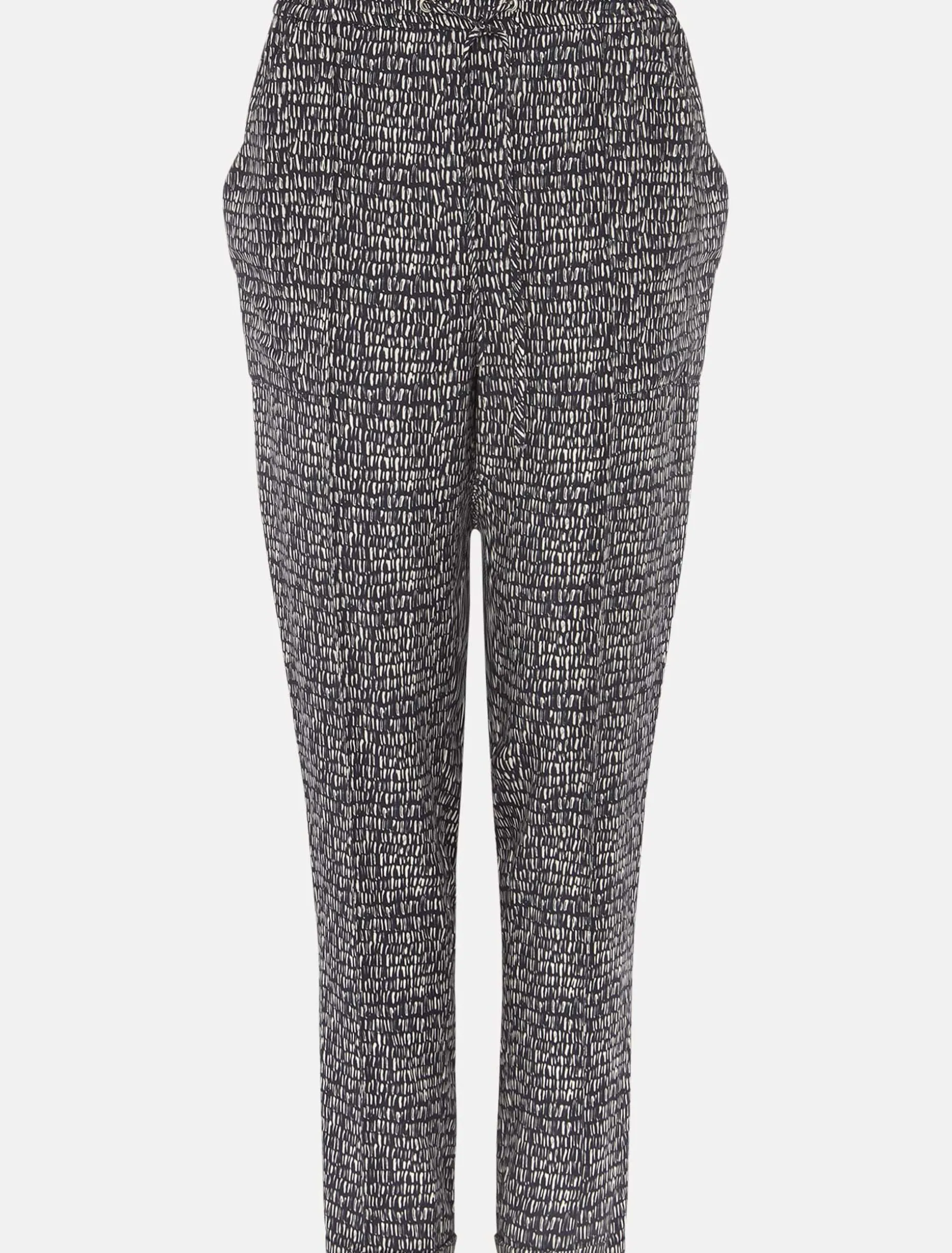 Coletta Abstract Print Tapered Jogger