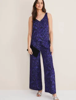 Coletta Leopard Print Trousers