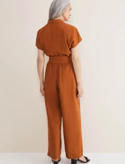 Cora Belted Jumpsuit