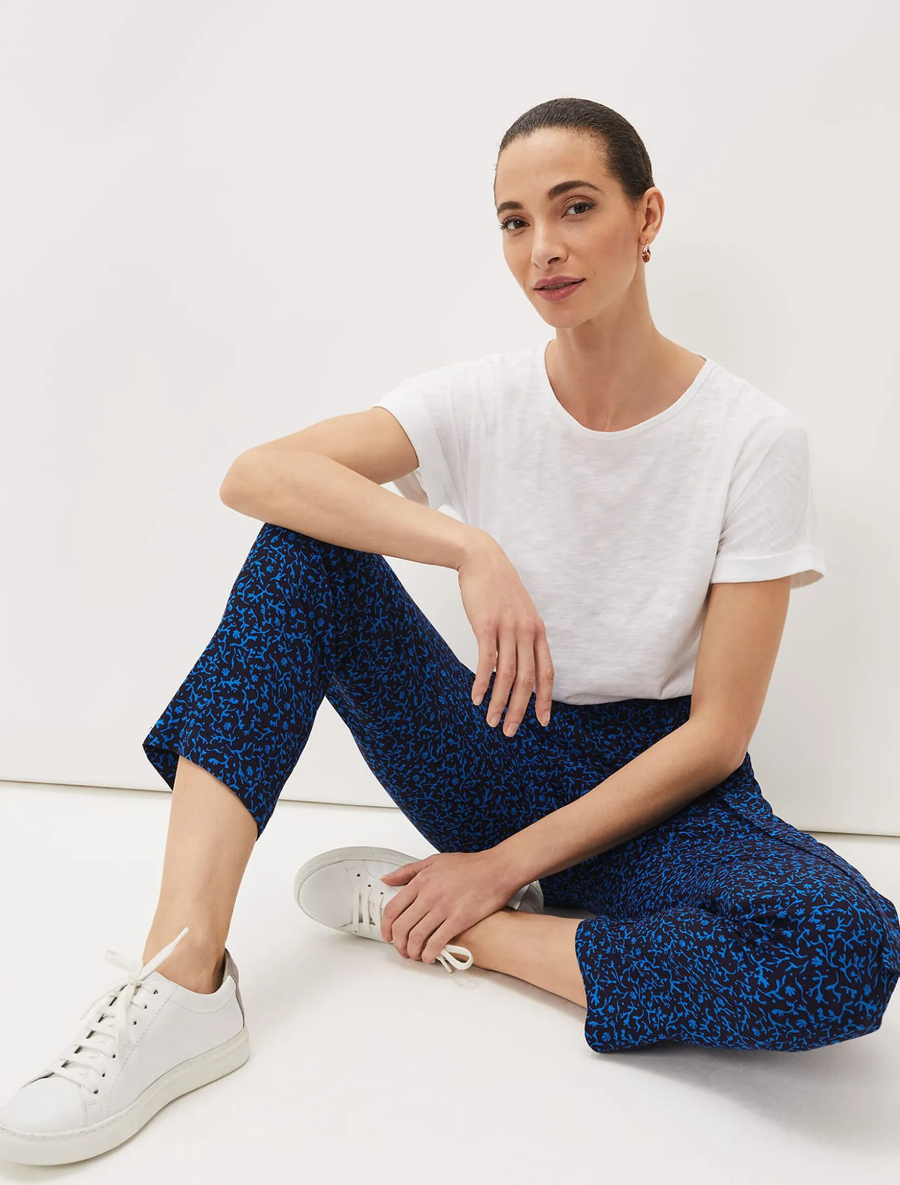 Coral Tapered Leg Trouser