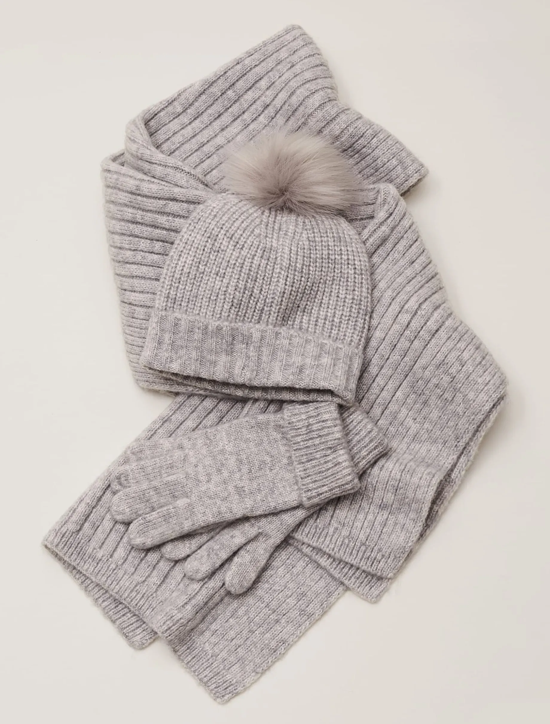 Corinna Ribbed Scarf