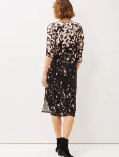 Corrie Abstract Spot Print Dress