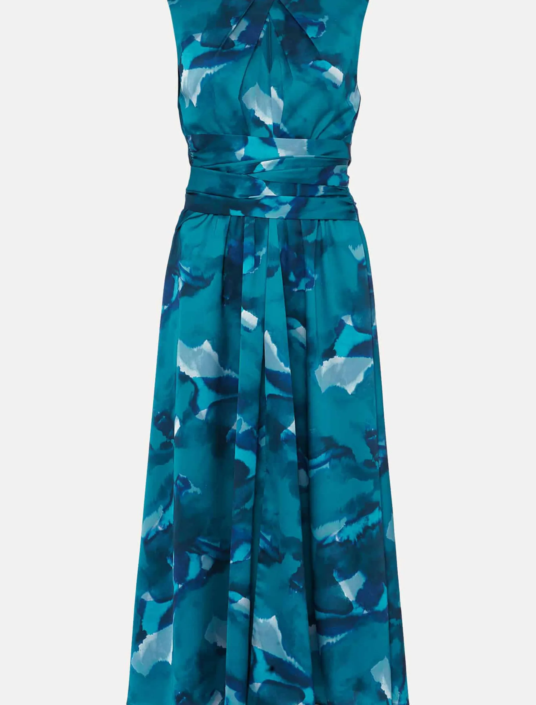 Corrin Butterfly Print Midi Dress
