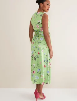 Corrin Floral Midi Dress