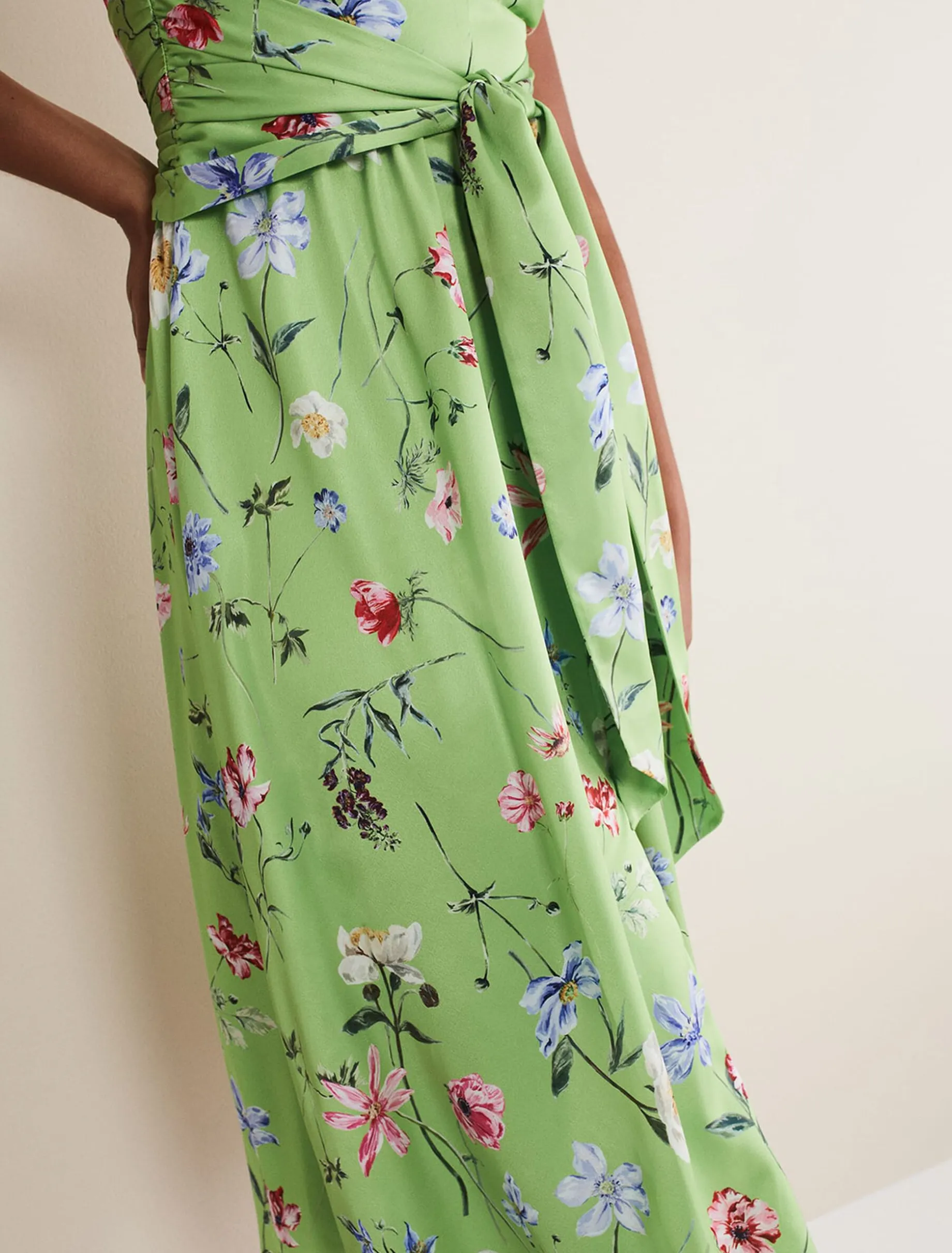 Corrin Floral Midi Dress