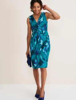 Corrin Print Jackie Dress