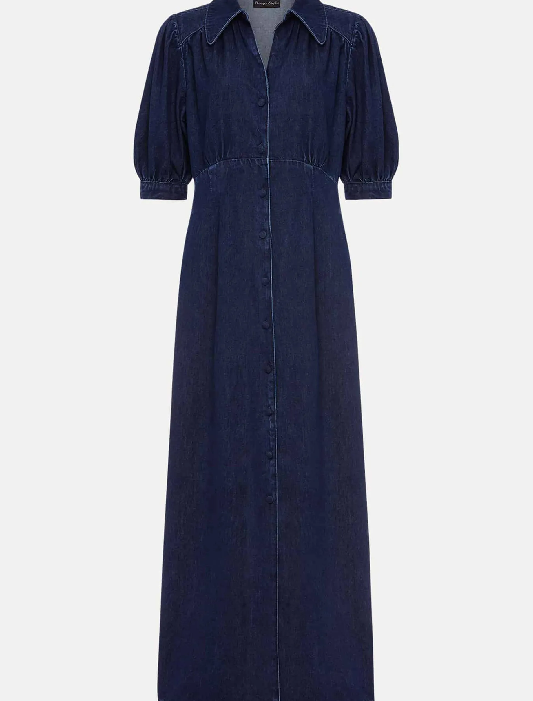 Cosette Denim Midaxi Dress