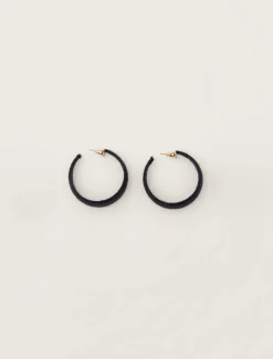 Covered Hoop Earring
