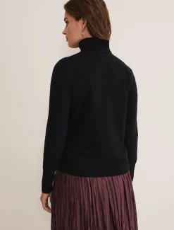 Cressida Wool Cashmere Roll Neck