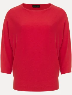 Cristine Batwing Fine Knit Jumper
