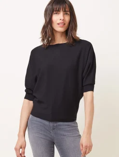 Cristine Batwing Fine Knit Jumper
