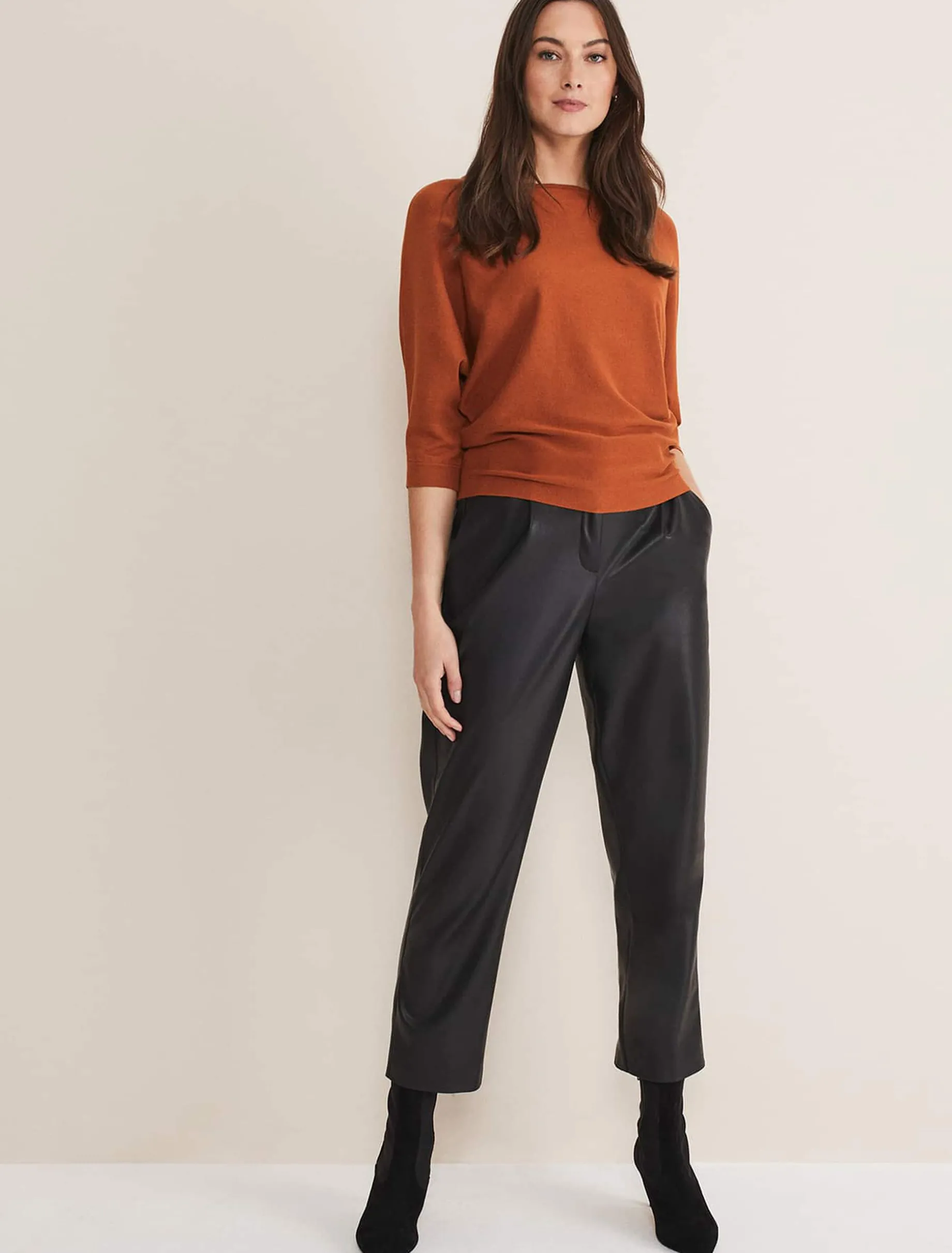 Cristine Batwing Fine Knit Jumper