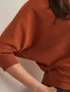 Cristine Batwing Fine Knit Jumper