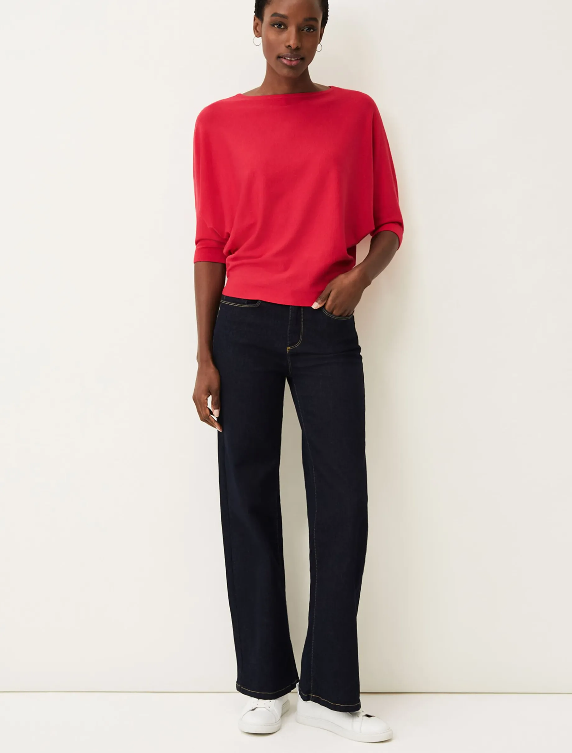 Cristine Batwing Knit Jumper