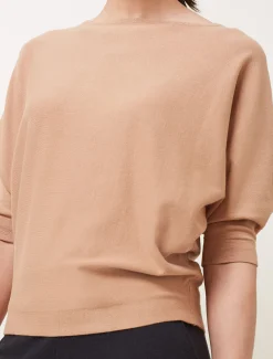 Cristine Fine Knit Batwing Jumper