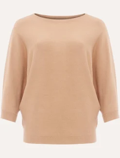 Cristine Fine Knit Batwing Jumper