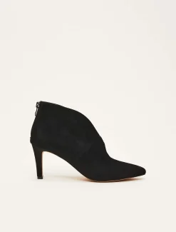 Cut Out Heeled Boots