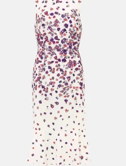 Dahlia Ditsy Floral Fitted Dress