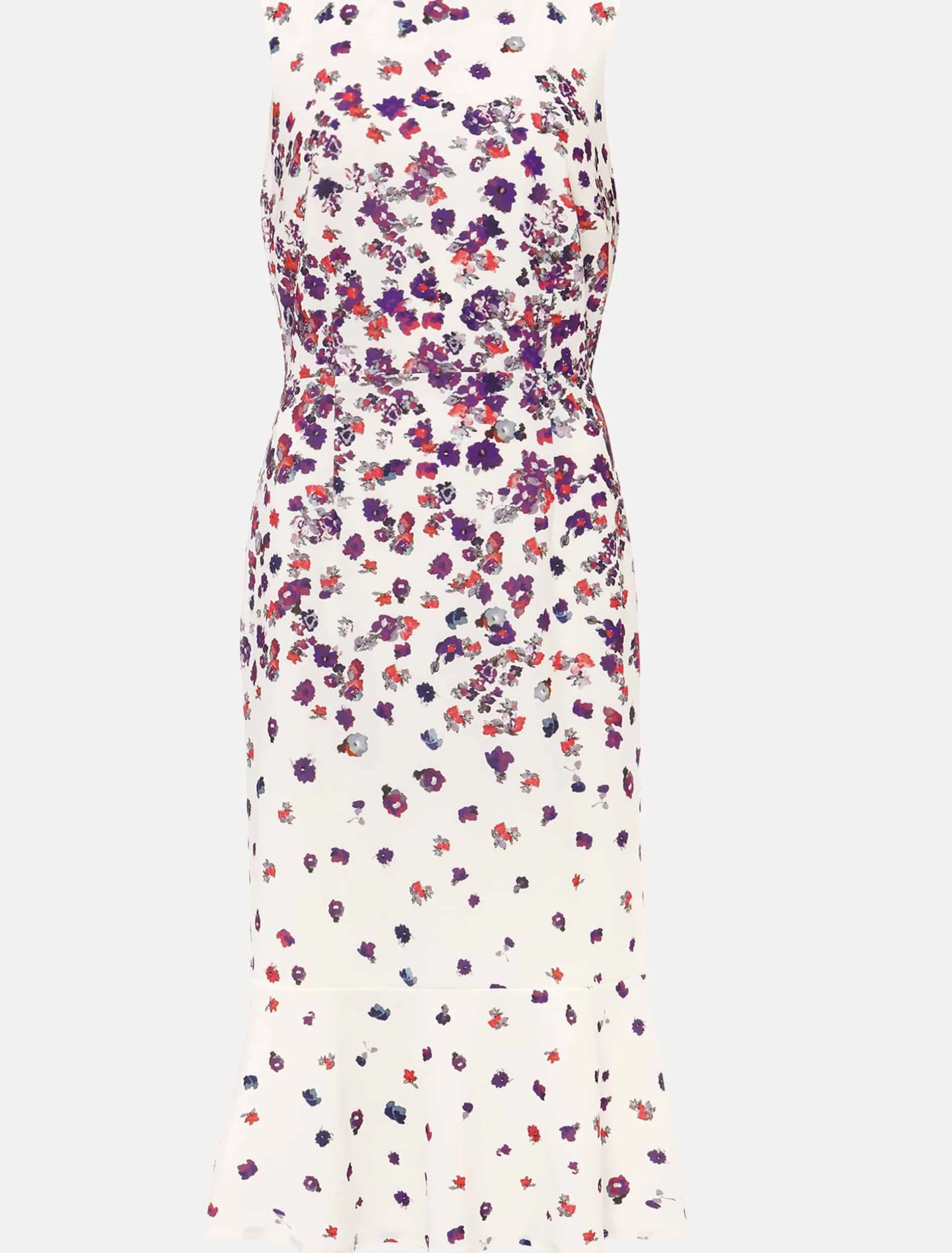 Dahlia Ditsy Floral Fitted Dress
