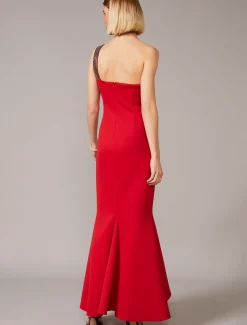 Dahlia One Shouldered Scuba Dress