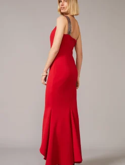Dahlia One Shouldered Scuba Dress