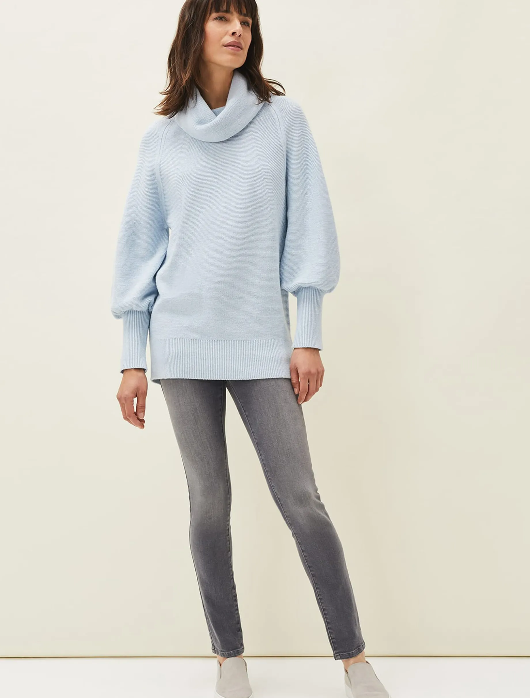 Dahlie Cowl Neck Knit Jumper