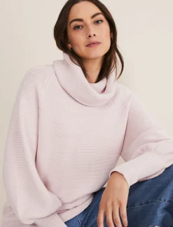 Dahlie Cowl Neck Knit Jumper