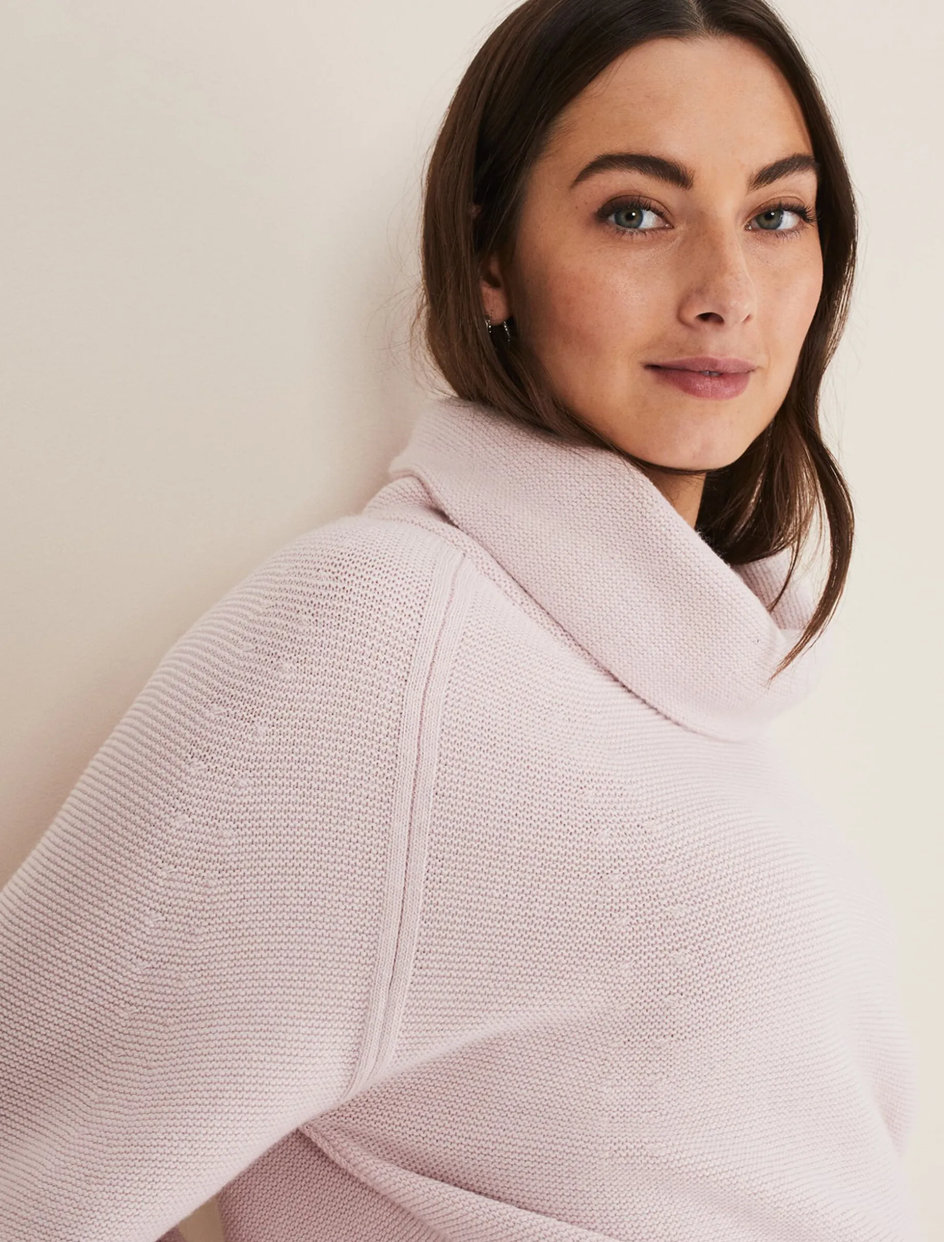 Dahlie Cowl Neck Knit Jumper