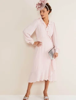 Daisie Frill Ruffle Midi Dress