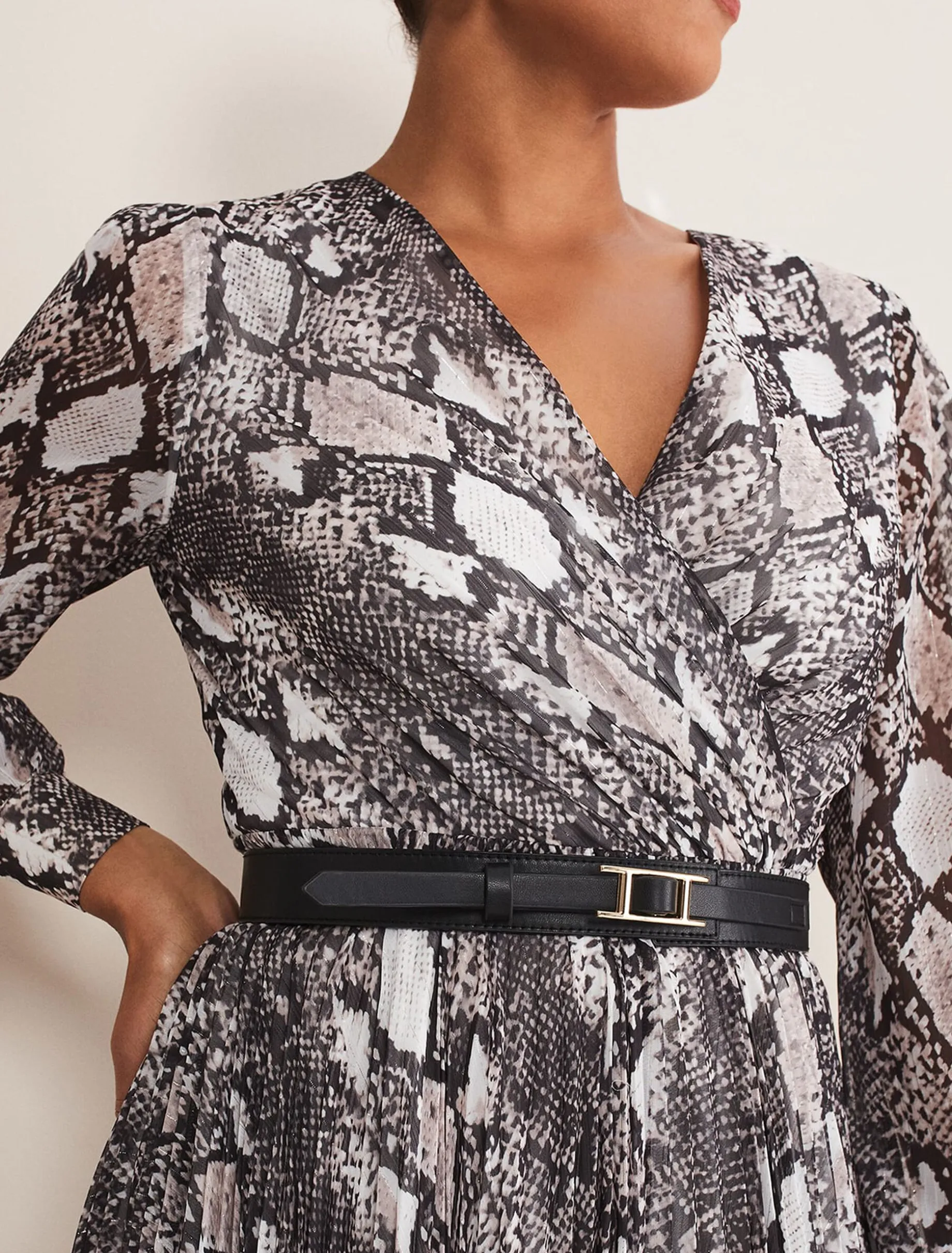 Dani Animal Print Dress