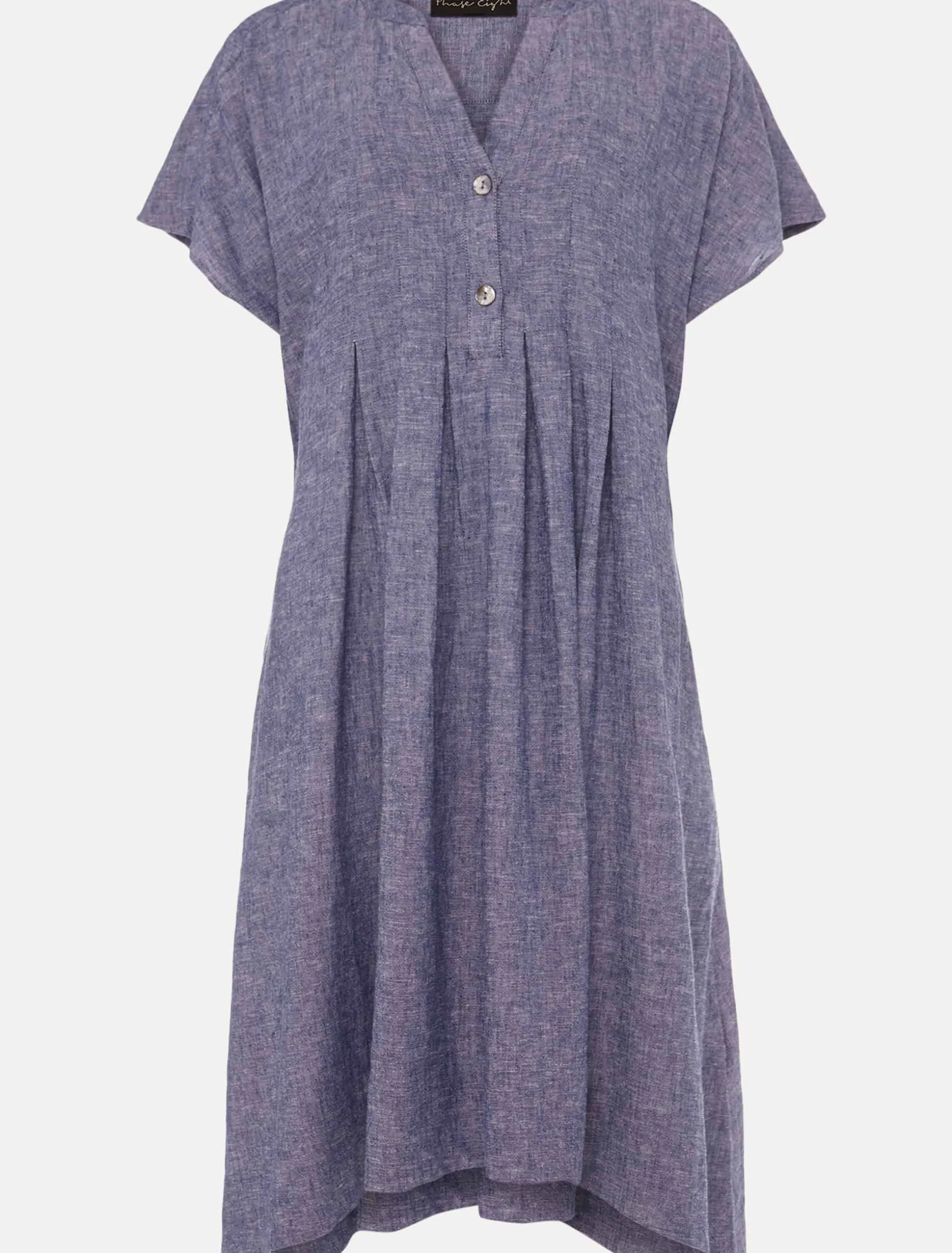 Danica Linen Swing Dress