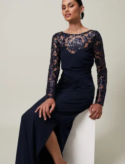 Daniela Sequin Maxi Dress
