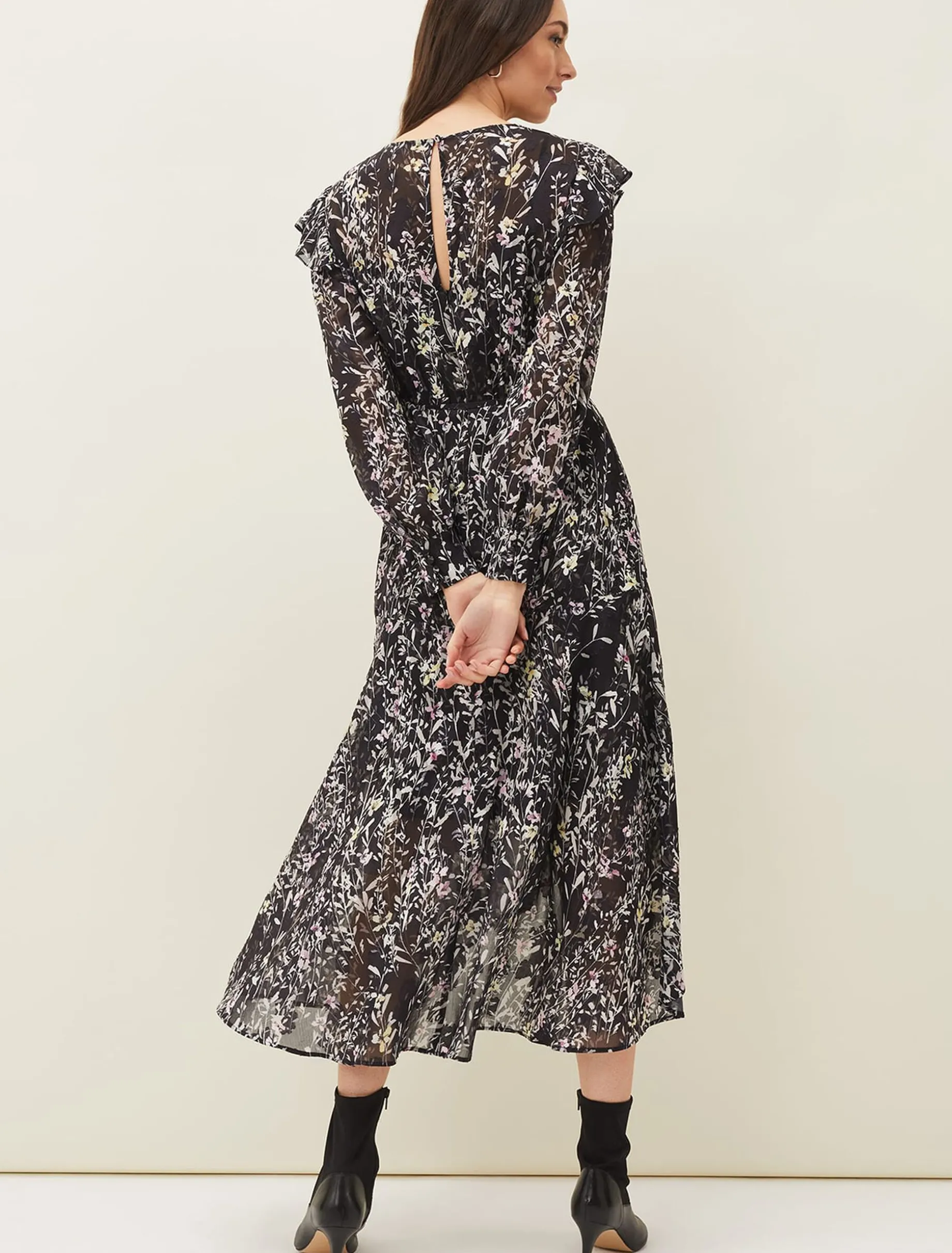 Daphne Floral Wrap Dress