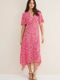 Darcie Heart Midi Dress