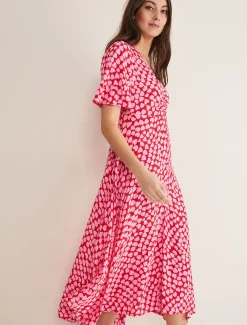 Darcie Heart Midi Dress